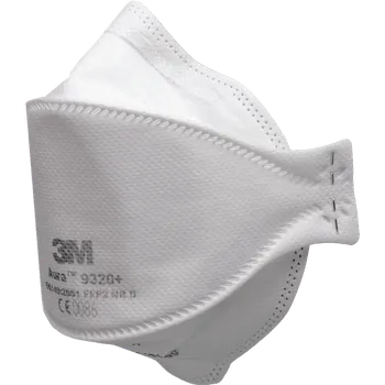 3M Respirátor 3M 9320+ Aura, FFP2, skládaný, bez ventilku - AKCE! 0701001099999