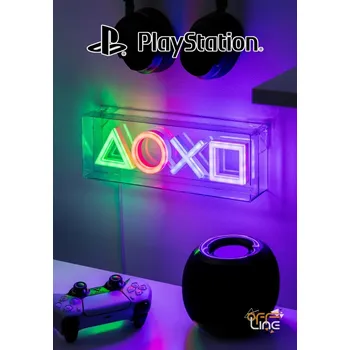 Lampička PlayStation - Lampička Neon Light Icons