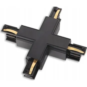 IP kamera Spojka "X" pro lištu, černá MaxLight