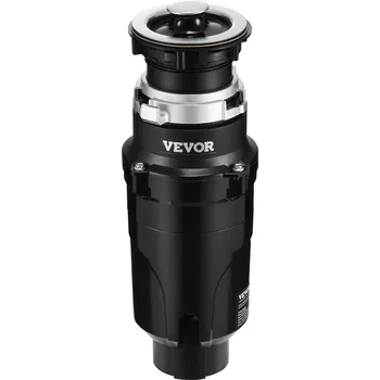 Odpadkový koš Vevor Mlýnek na kuchyňský odpad 1/2 HP kontinuální 3820 RPM ez connect