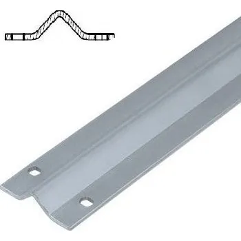 Pohon brány pojezdová V kolejnice nerezová C906IX, délka 5 m - nerezový pojezdový profil V pro posuvné brány, určeno k přišroubování, nerez/AISI304, výrobce Combi Arialdo, prodej v délkách 1, 2, 3, 4, 5 a 6 m