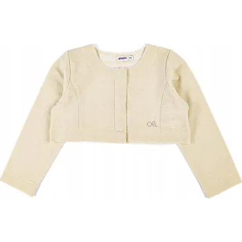 Bolerko Dívčí zlaté bolerko Olimpias, vel. 74