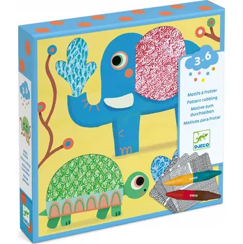 kreativní sada Djeco DJ08988 Sada na kreslení s pastelkami