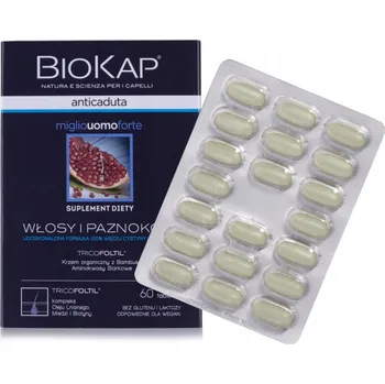 Doplněk stravy Lab Pharma PROTI VYPADÁVÁNÍ VLASŮ PRO MUŽE, křemík, tablety, 60 ks