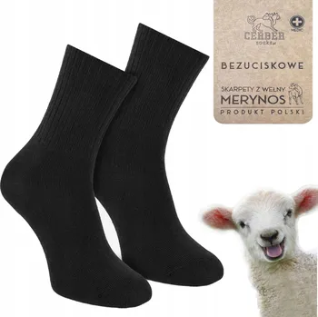 Pánské ponožky CERBER Pánské ponožky námořnické černé velikost 45-47