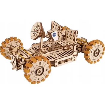 3D puzzle Puzzle 3D UGEARS Měsíční vozítko (Lunochod) Model – Mechanická stavebnice