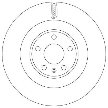 Brzdový kotouč Brzdový kotouč LUCAS DF6750S