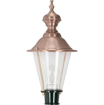 Lampička K.S. Verlichting Podstavné světlo M29, zelené - Ø hlavy lampy 20 cm zelená, měděná, průhledná 1 x 60 W - Doprava zdarma