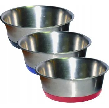 Miska pro psa Jedna kovová miska Barry King, vícebarevná, 0,45 l