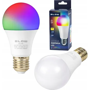 Žárovka LED žárovka Blow E27 10 W vícebarevná WiFi stmívatelná