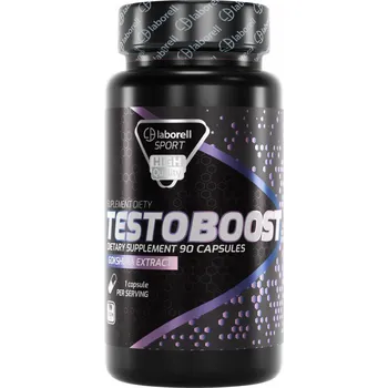 Anabolizér Laborell Testoboost – posilovač testosteronu s Tribulus terrestris, 90 kapslí