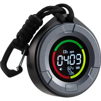 Vevor Monitor CO2 s displejem teploty a vlhkosti, NDIR snímač 4.57m