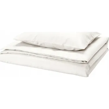 Povlečení SADA POVLEČENÍ 150x200 50x60 IKEA PILTANDVINGE BÍLÝ polyester viskóza