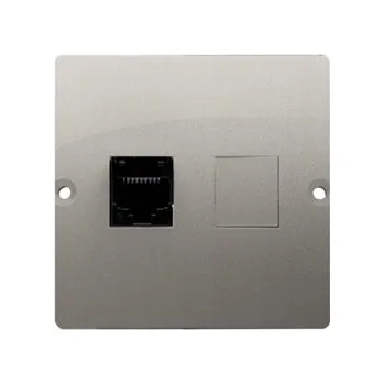 Elektrická zásuvka Telefonní zásuvka nástěnná Kontakt-simon béžová