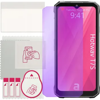 Pouzdro na mobilní telefon Hybridní Sklo Anti-Blue 9H na displej pro Hotwav T7S