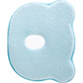 Polštář Polštář korekční a prodyšná poduška pro miminka modrá