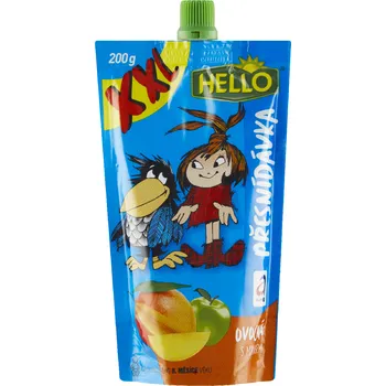 CZ distribuce Hello Ovocná přesnídávka mango XXL 200 g