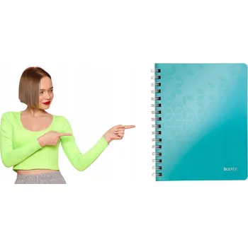 Sešit A5 s linkami Leitz, 80 listů