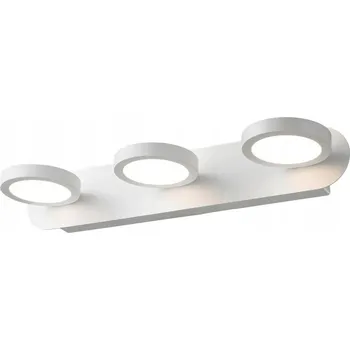 Nástěnné svítidlo Nástěnné svítidlo Italux bílé s integrovaným LED zdrojem 15 W