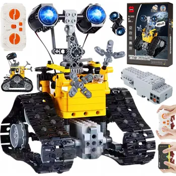 ostatní stavebnice STAVEBNICE Stavebnice Dálkově Ovládaný EDUKAČNÍ ROBOT 395 dílků