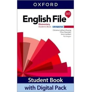 Učebnice English File Fourth Edition Elementary Student's Book with Digital pack international edit