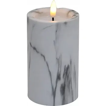 Svíčka LED vklad do hřbitovní svíčky Cortina 12,5 cm