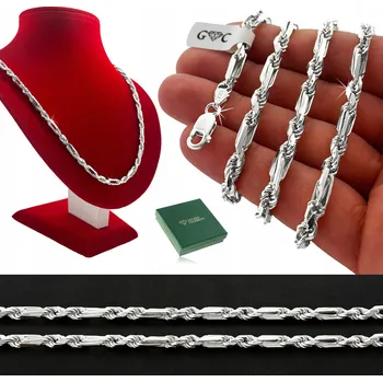 Řetízek PÁNSKÝ ŘETÍZEK ŘETÍZEK 55 cm, STŘÍBRO 925 + DÁREK DODATEK, JEDINEČNÝ DESIGN