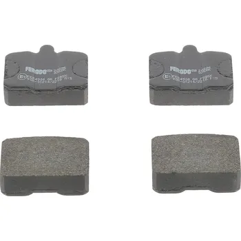 Brzdový systém Sada brzdových destiček, kotoučová brzda FERODO FDB55