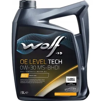 Motorový olej Motorový olej Wolf 5 l 0W-30