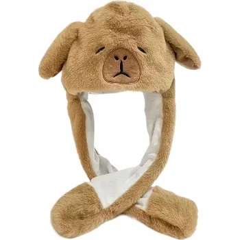 Čepice Čepice Šála v jednom KAPYBARA Zimní teplá dětská na zimu