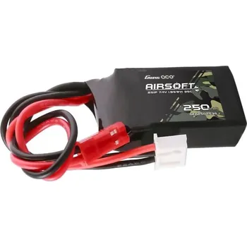 Baterie pro airsoftovou zbraň Li-Pol akumulátor Gens ACE 7,4V 250mAh 35C 37x20x10mm - JST-SYP