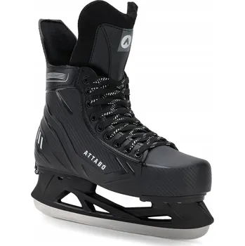 Zimní brusle Attabo Frazer II dětské nastavitelné brusle černé 31-34