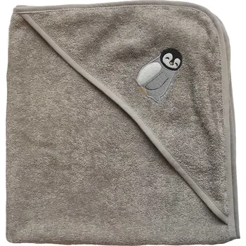 Petú Petú Mano osuška s kapucí 100 x 100 cm Penguin