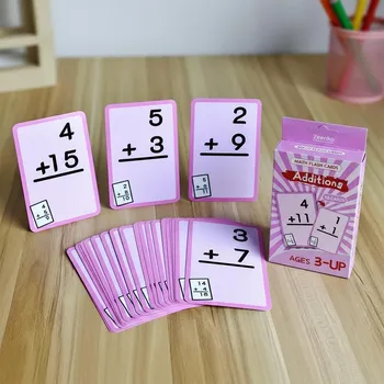 Výuková hračka Sada matematických kartiček 36 ks - sčítání