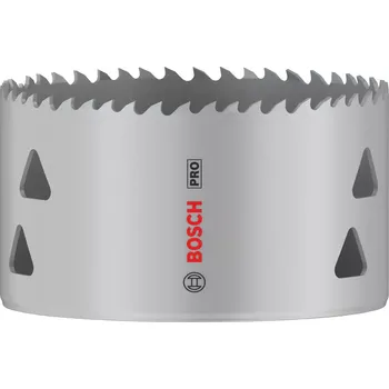 Pilová děrovka Vrtací korunka - děrovka na měkké dřevo, sádrokarton, plasty, kovové trubky a neželezné kovy Bosch PRO Multi Material - 89x44mm, 8% kobaltu, rychlořezná ocel, beznástrojový upínací systém Power Change Plus (2608901530)