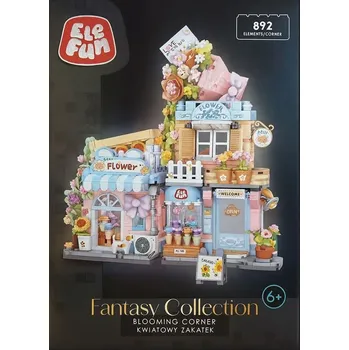 ostatní stavebnice Stavebnice EleFun Fantasy Collection Květinový koutek 892 dílků