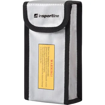 Pouzdro na mobilní telefon inSPORTline Pofiba pouzdro na powerbanku 17 x 9 x 5 cm šedé