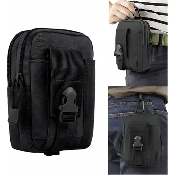 Outdoorové zavazadlo BSH Adventure ledvinka ledvinka MOLLE na opasek, černá