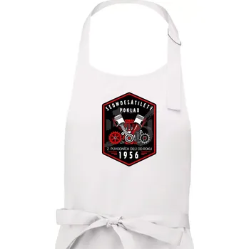 Kuchyňská zástěra Sedmdesátiletý poklad z původních dílů 1956 - Pánská zástěra na vaření - Univerzální velikost ( Bílá )