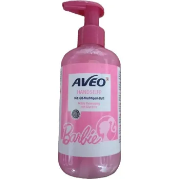 Mýdlo Aveo krémové mýdlo Barbie s ovocnou vůní 250 ml