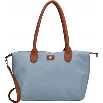 Charm London nylonová kabelka modrá