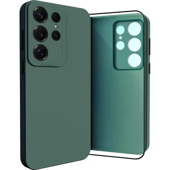 Pouzdro na mobilní telefon Zadní Kryt Hello Case pro Samsung Galaxy S25 Ultra zelený