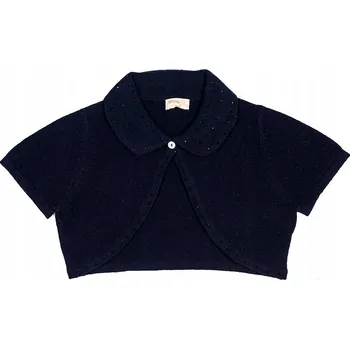 Dívčí svetr Dívčí černé bolerko Olimpias, vel. 152