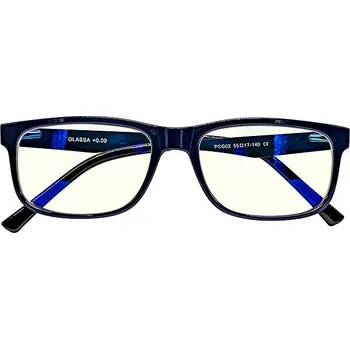 Brýle na čtení GLASSA Blue Light Blocking Glasses PCG 02, - 1,00 dio, modré