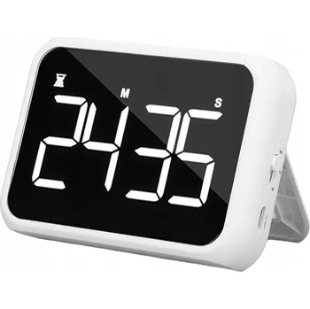 Hodiny HODINY DIGITÁLNÍ DIGITÁLNÍ BUDÍK LCD ALARM DISPLEJ STOJÍCÍ