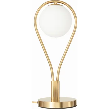 Lampička Stolní lampa Ledigo Milano bílá, žlutá 40 W