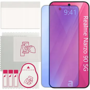 Pouzdro na mobilní telefon Sklo 9H pro Realme Narzo 90 5G, alternativa tvrzeného skla, flexibilní
