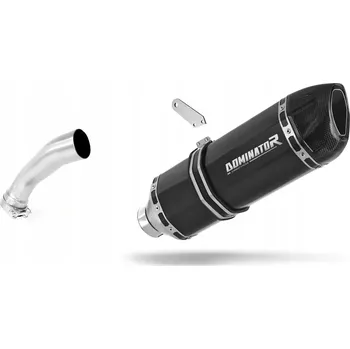 Výfuk pro motocykl R1200GS 2010 - 2012 Homologovaný výfuk tlumič HP1 BLACK DOMINATOR