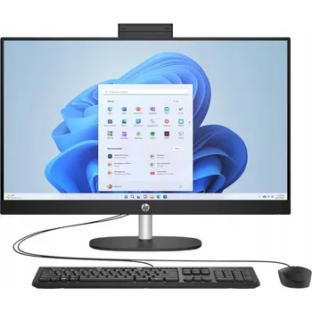 Stolní počítač Počítač HP All-in-One 27-cr Intel i7 8GB 512GB Iris Xe FHD FreeDOS Černý