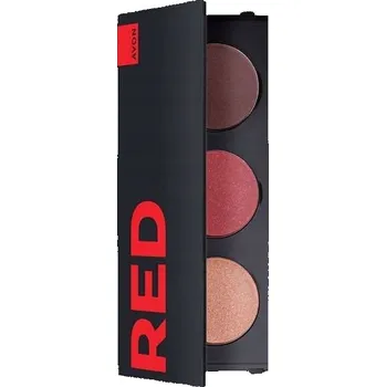 Přípravek na oči Avon Paletka očních stínů Your Power RED